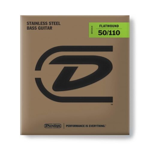 Dunlop DBFS50110 Flatwound Scala Lunga 50-110 4/Set