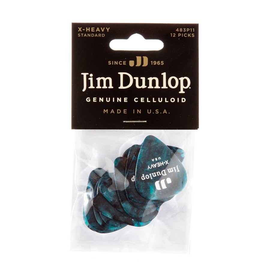 Dunlop 483P#11 Turquoise Perloid - XHeavy