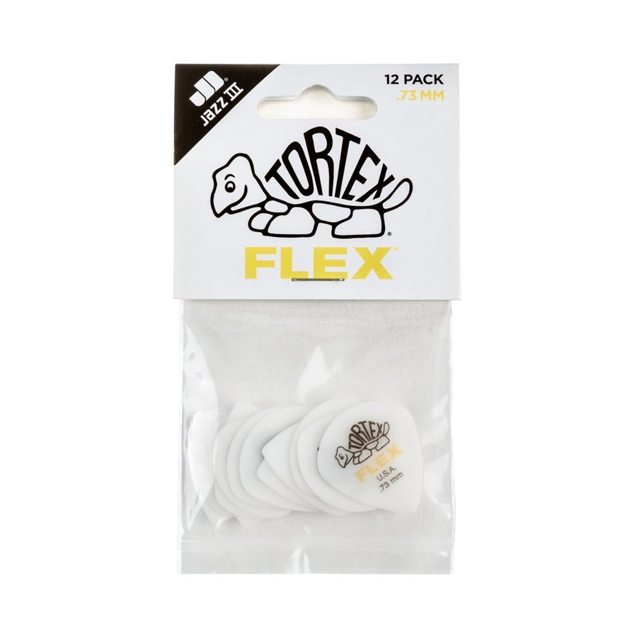 Dunlop 468P.73 Tortex Flex Jazz III .73mm pack/12