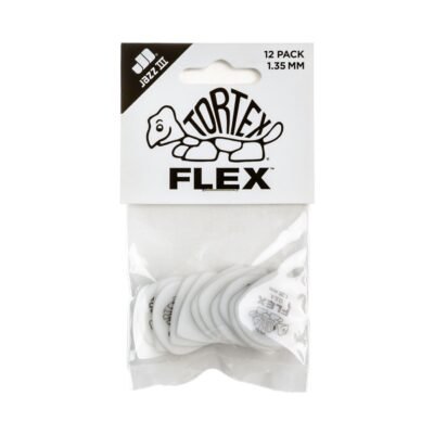 Dunlop 468P1.35 Tortex Flex Jazz III 1.35mm pack/12