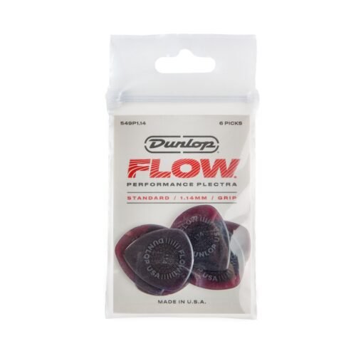 Dunlop 549P1.14 Flow Standard Grip 1.14mm Player Pack/6