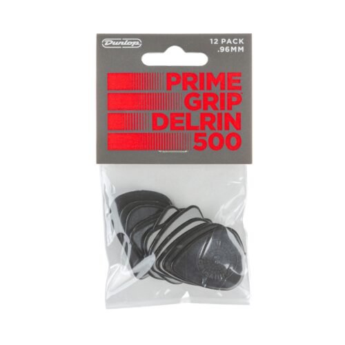 Dunlop 450P096 Prime Grip Delrin 500 .96 mm Player's Pack/12