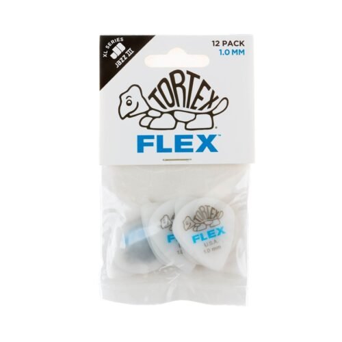 Dunlop 466P100 Tortex Flex Jazz III XL 1.0 mm Player's Pack/12