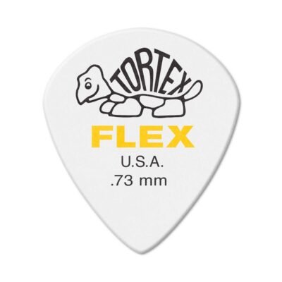 Dunlop 466R073 Tortex Flex Jazz III XL .73 mm Bag/72