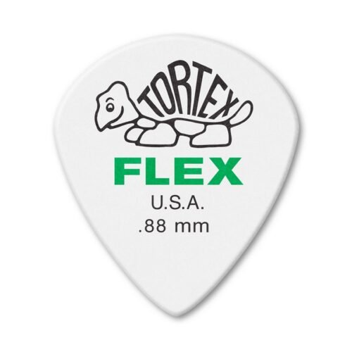 Dunlop 466R088 Tortex Flex Jazz III XL .88 mm Bag/72