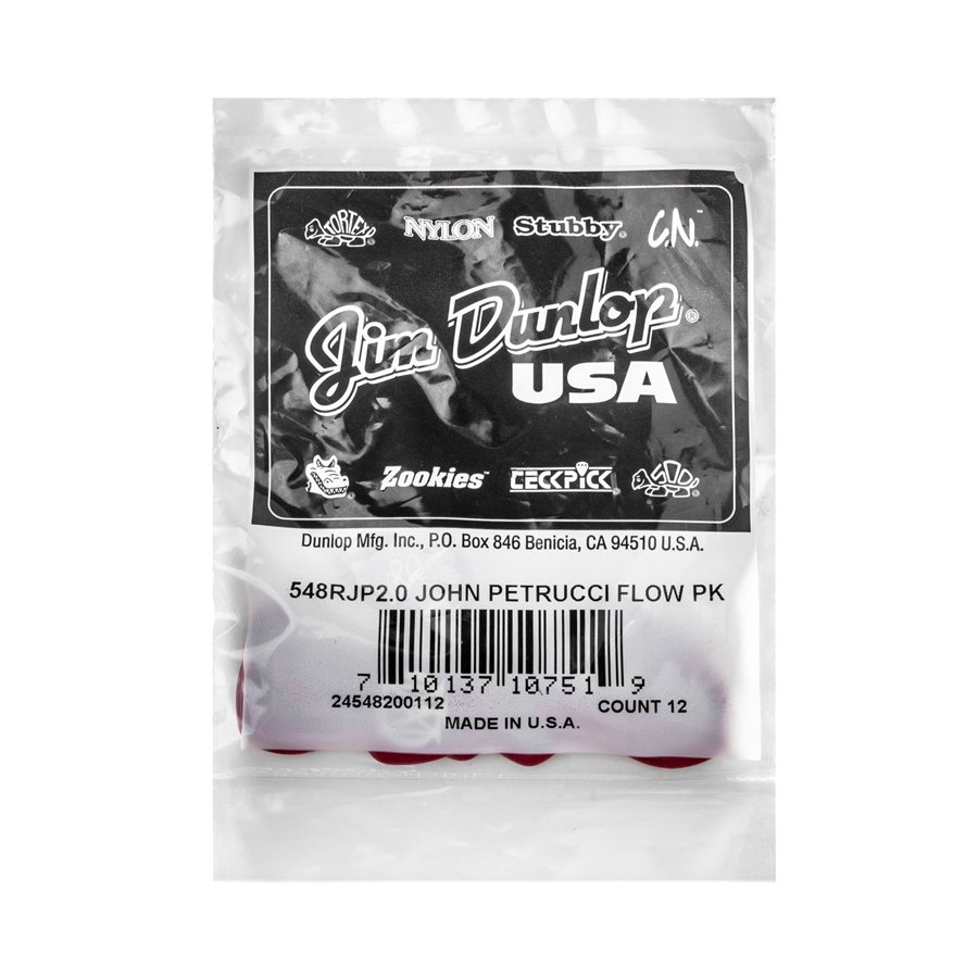 Dunlop 548RJP200 John Petrucci Flow 2.0 mm Bag/12