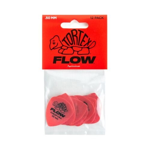 Dunlop 558P050 Tortex Flow Standard .50 mm Player's Pack/12