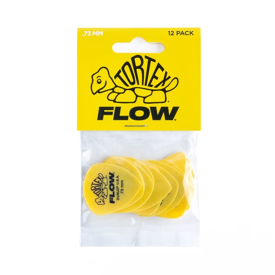 Dunlop 558P073 Tortex Flow Standard .73 mm Player's Pack/12