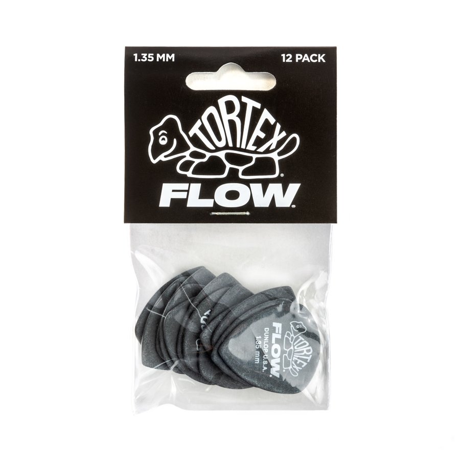 Dunlop 558P135 Tortex Flow Standard 1.35 mm Player's Pack/12