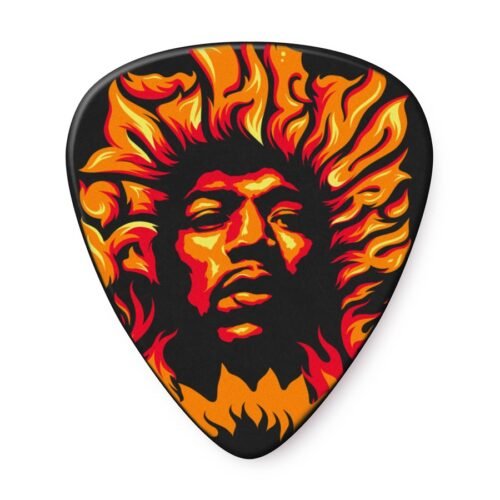 Dunlop JHP14HV Jimi Hendrix '69 Psych Series Voodoo Fire Players' Pack/6