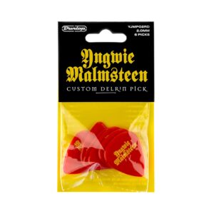 Dunlop YJMP02RD Malmsteen Custom Delrin Pick 2.0 mm 6pc