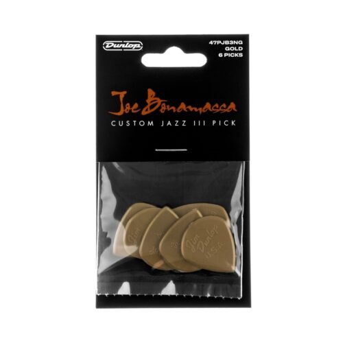 Dunlop 47PJB3NG Joe Bonamassa Custom Jazz III Pick 6pc