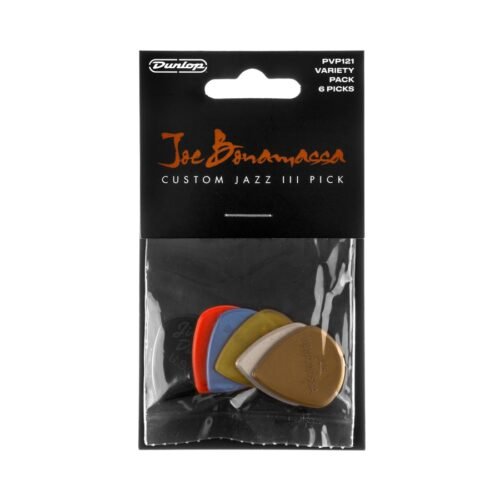 Dunlop PVP121 Joe Bonamassa Custom Jazz III Pick Variety Pack