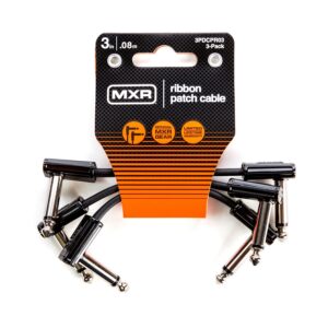 Mxr 3PDCPR03 Cavi Patch Ribbon 8cm confezione da 3