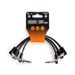 Mxr 3PDCPR06 Cavi Patch Ribbon 15cm confezione da 3