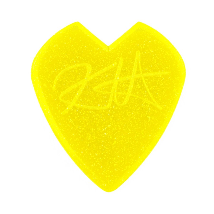 Dunlop 47PKH3NYS Kirk Hammett Jazz III Yellow Glitter Player's Pack/6