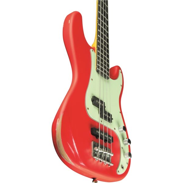 Eko Guitars VPJ-280 Relic Fiesta Red