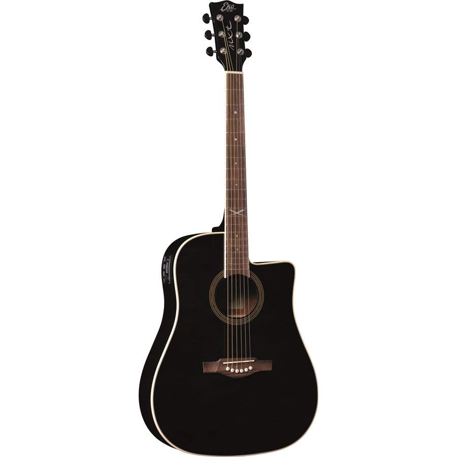 Eko Guitars NXT D100ce See Through Black