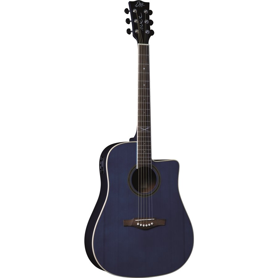 Eko Guitars NXT D100ce See Through Blue