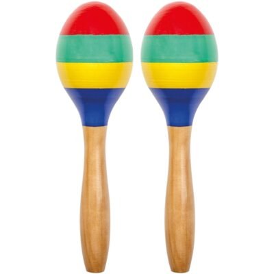 Eko Drums MAR 21 Maracas piccole in legno - Multicolor