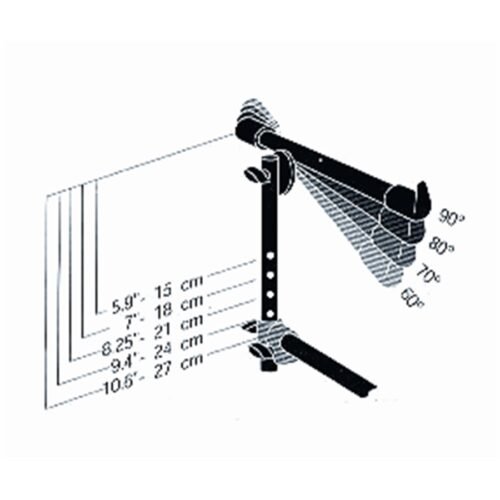 Quik Lok QLX/3 Coppia di bracci aggiuntivi per supporti a "X