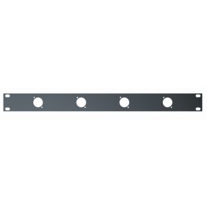Quik Lok RS/289 Pannello rack 19" preforato da 1 unità