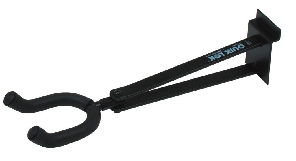 Quik Lok SBG/14L sostegno lungo Slatwall per chitarra