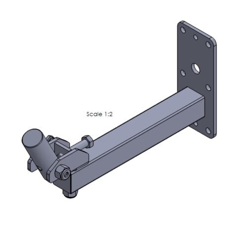 Quik Lok QL/95 Coppia di supporti a muro per casse