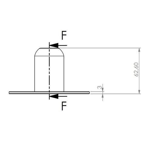 Quik Lok SC/108 Flangia per speaker