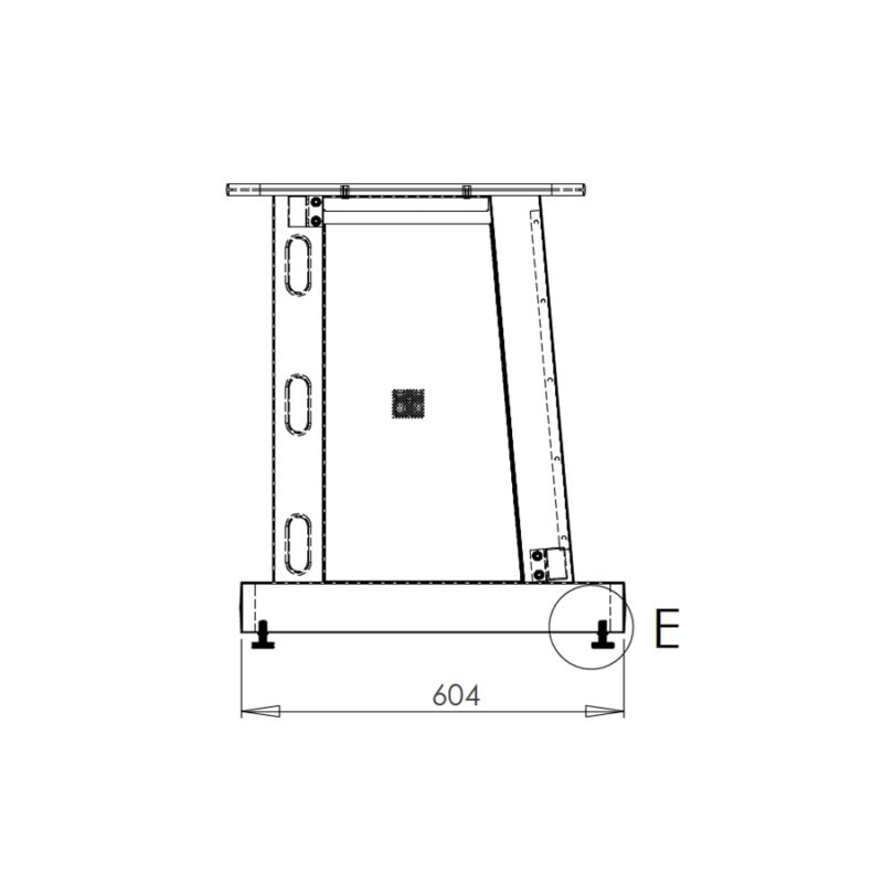 Quik Lok Z/612 BK Mobile Rack 12 Unità