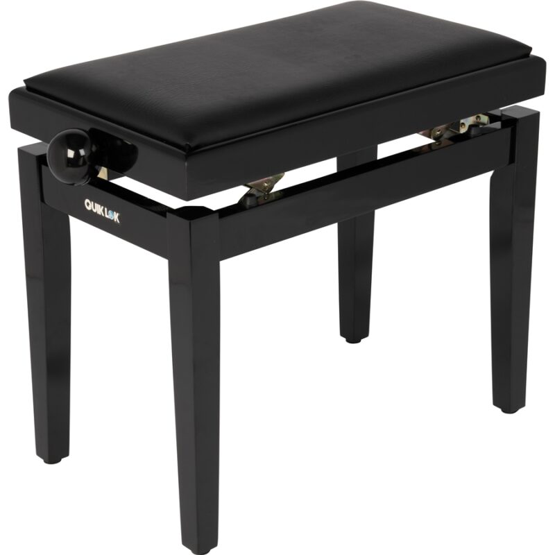 Quik Lok PB/100 BK L Panca in Legno per Pianoforte