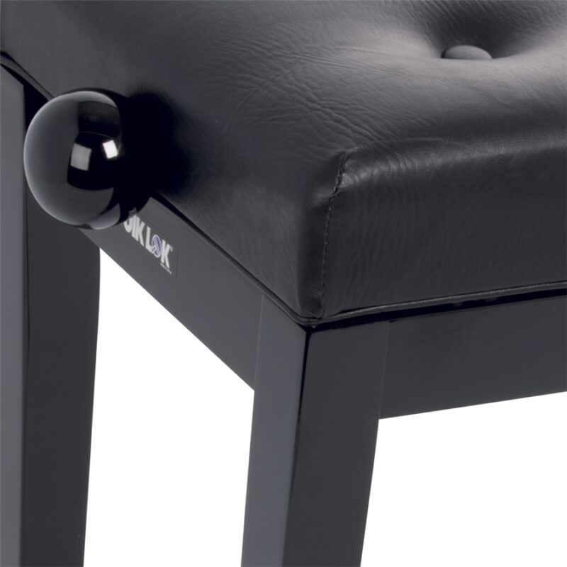 Quik Lok PB/105 BK L Panca in Legno per Pianoforte