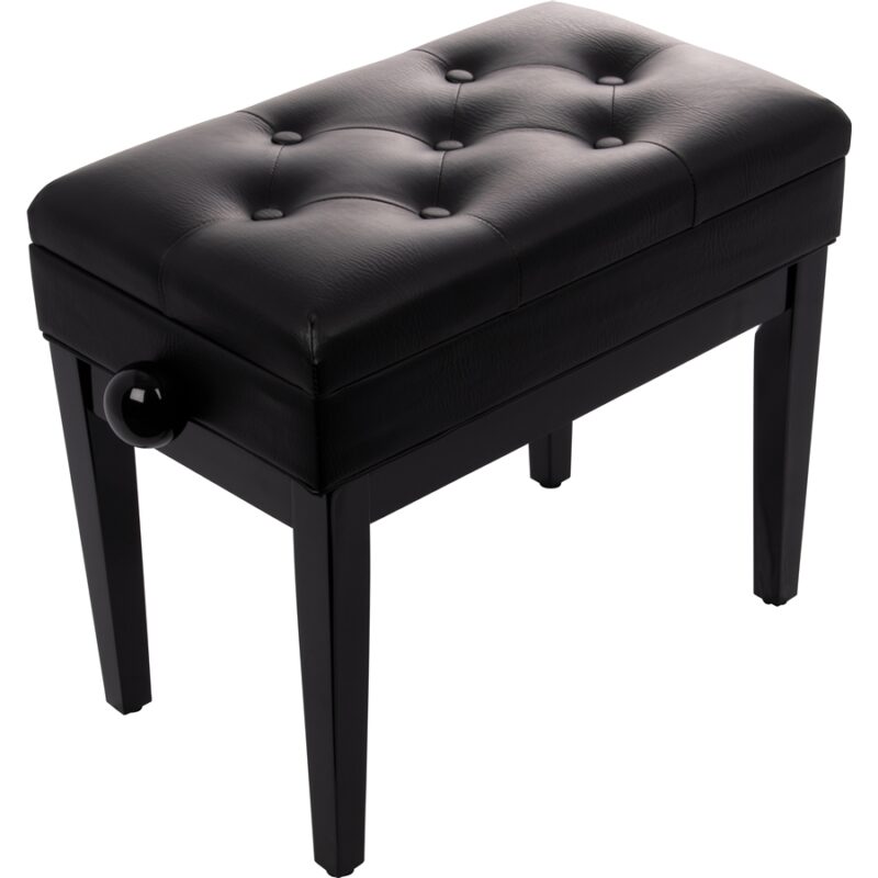Quik Lok PB/106 BK L Panca in Legno per Pianoforte