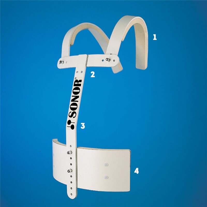 Sonor Basic Carrier ZM 6000 per rullante e grancassa - Bianco