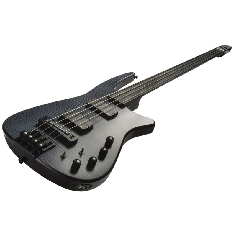 NS Design CR4 Radius Bass 4 Fretless Charcoal Satin