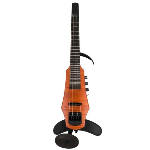 NS Design CR5 Fretted Electric Violin 5 Amber Stain