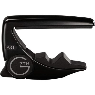 G7TH Performance 3 ART 6 String Satin Black Capo