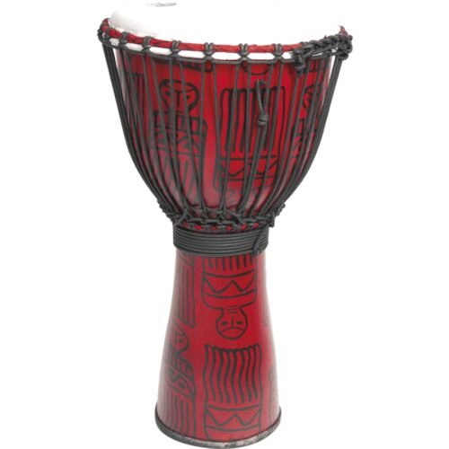 Tanga FIBD12-RD Djembe Fibra Energy 12" Sarong Rosso