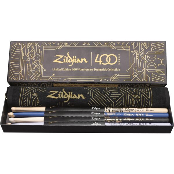 Zildjian Limited Edition 400th Anniversary Drumstick Bundle