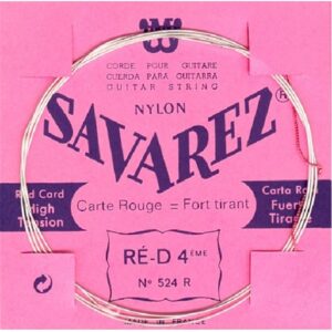 Savarez 524R Corda singola RE-D-4 Chitarra Classica