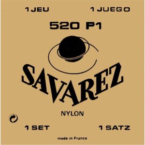 Savarez 520P1 Set con Alti Avvolti in Plastica Chitarra Classica