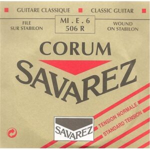 Savarez 506R Corda singola MI-E-6 Chitarra Classica