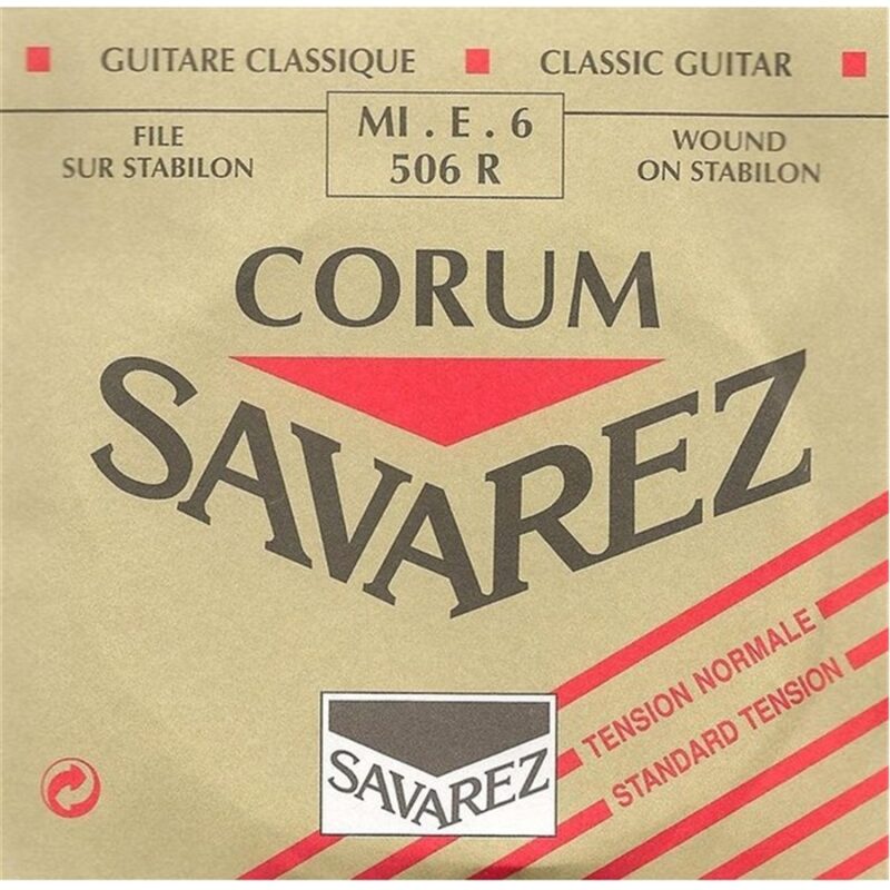 Savarez 506R Corda singola MI-E-6 Chitarra Classica