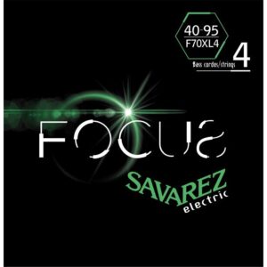 Savarez F70XL4 Corde Focus per Basso Elettrico 40-95