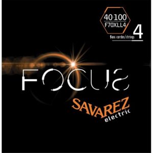 Savarez F70XLL4 Corde Focus per Basso Elettrico 40-100