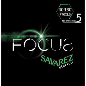 Savarez F70XL5 Corde Focus per Basso Elettrico 40-130