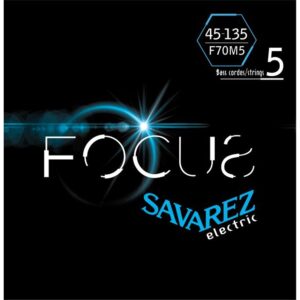 Savarez F70M5 Corde Focus per Basso Elettrico 45-135