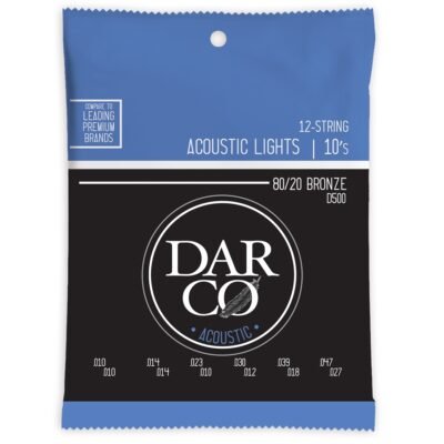 Darco D500 Darco Acoustic Light 12-Strings Bronze 10-47