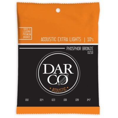 Darco D210 Darco Acoustic Extra Light Phosphor Bronze 10-47