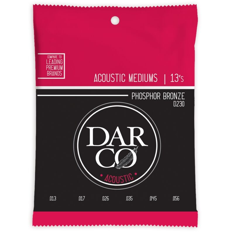 Darco D230 Darco Acoustic Medium Phosphor Bronze 13-56